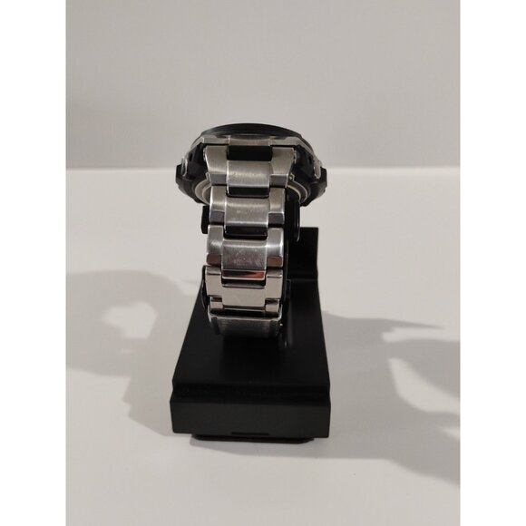 CASIO G-SHOCK GST-W1000D 5445 Solar Black Silver SS Round Ana-Digi 52mm Mens 832 - Picture 15 of 16